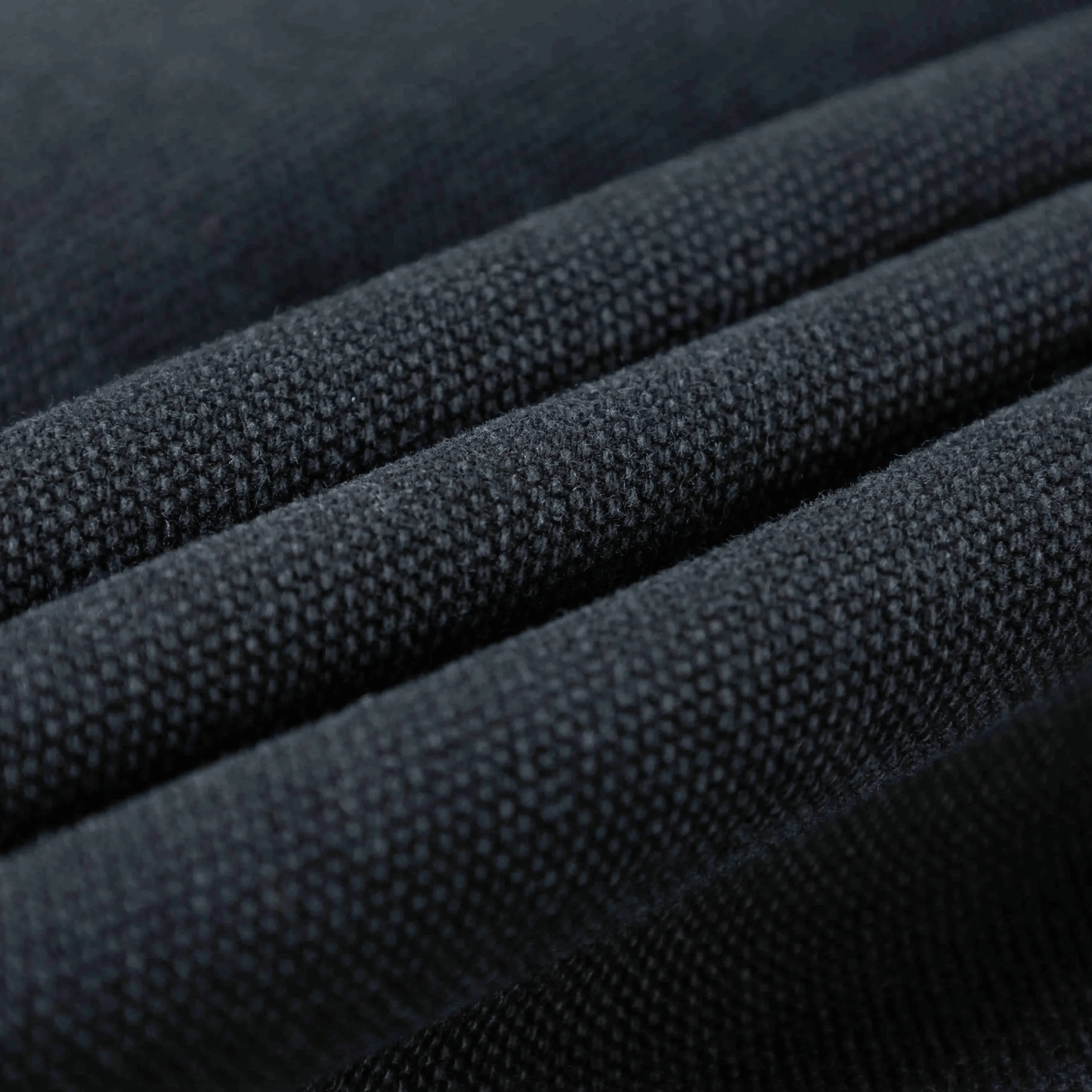 Relaxed heavy canvas workwear jacket – dark blue